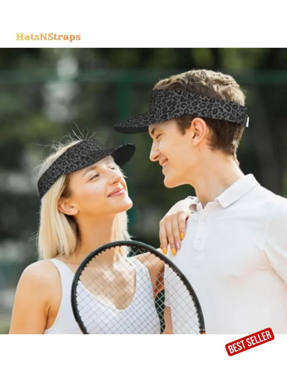 Unisex Adjustable Sports Sun Visor, Lightweight Packable Open-Top Hat for